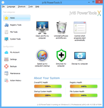 Jv16 PowerTools X screenshot