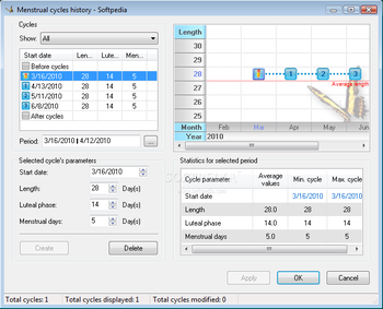 JX Ovulation Calendar screenshot 3