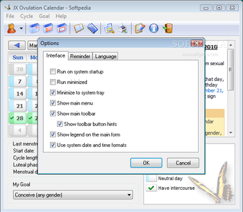 JX Ovulation Calendar screenshot 4