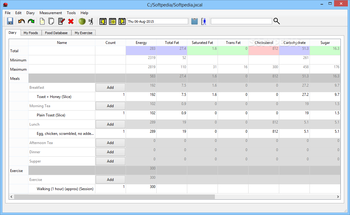 JXCirrus CalCount screenshot