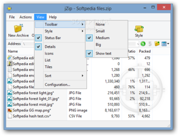 jZip screenshot 4