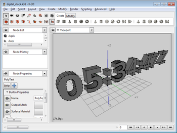 K-3D Portable screenshot
