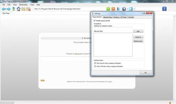 K-Browser screenshot