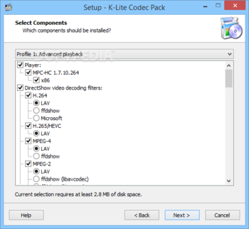 K-Lite Codec Pack Full screenshot 2