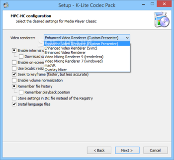 K-Lite Codec Pack Full screenshot 6