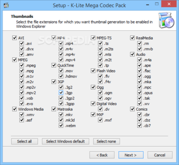 K-Lite Mega Codec Pack screenshot 10