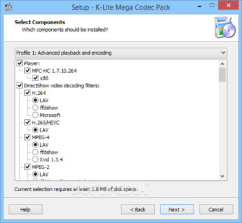 K-Lite Mega Codec Pack screenshot 2