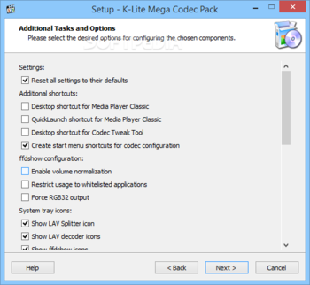 K-Lite Mega Codec Pack screenshot 3