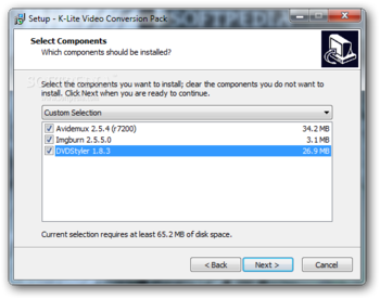 K-Lite Video Conversion Pack screenshot