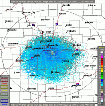 K0EMT Radar screenshot