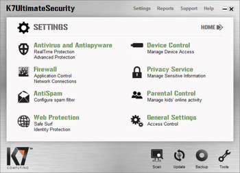 K7 Ultimate Security screenshot 2