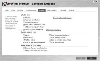 K7AntiVirus Premium screenshot 11