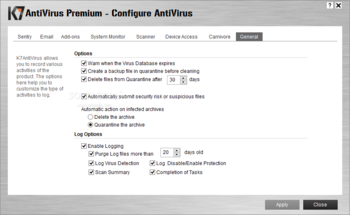 K7AntiVirus Premium screenshot 15