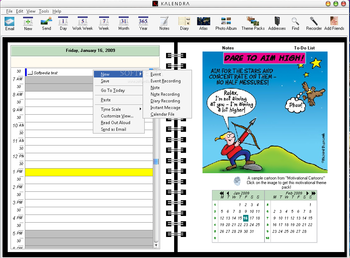 Kalendra screenshot