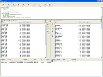 Kamzy FTP screenshot