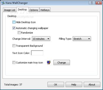 Kana WallChanger screenshot 2