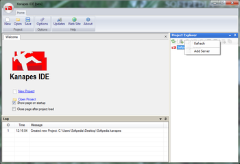 Kanapes IDE screenshot