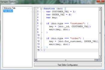 Kanapes IDE screenshot 3