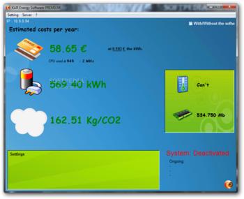 KAR Energy Software PREMIUM screenshot