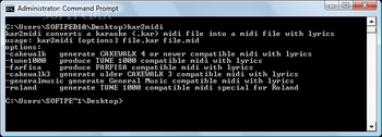 Kar2Midi screenshot