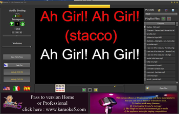 Karaoke 5 - Lite Freeware screenshot