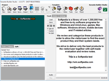 Karaoke Builder Studio screenshot