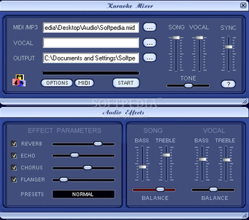 Karaoke Mixer screenshot