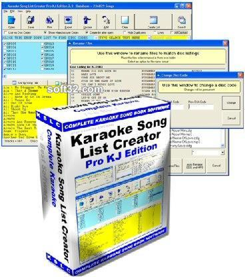Karaoke Song List Creator Free Edition screenshot 3