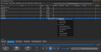 KaraokeMedia Home screenshot