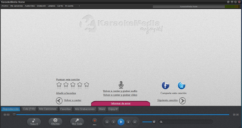 Karaokemedia home screenshot