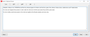 Karen's Clipboard Viewer screenshot
