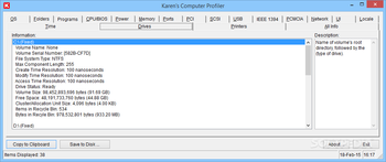 Karen's Computer Profiler screenshot 14