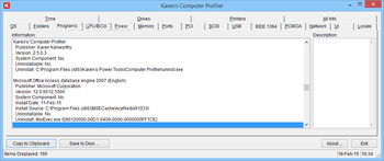 Karen's Computer Profiler screenshot 3