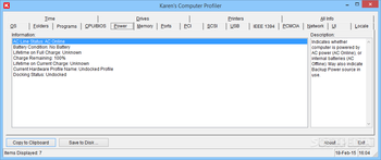 Karen's Computer Profiler screenshot 5