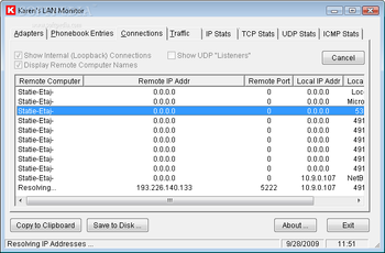Karen's LAN Monitor screenshot 2