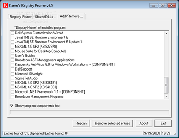 Karen's Registry Pruner screenshot 3