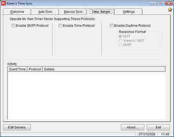 Karen's Time Sync screenshot 3