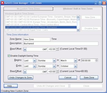 Karen's Zone Manager screenshot 2