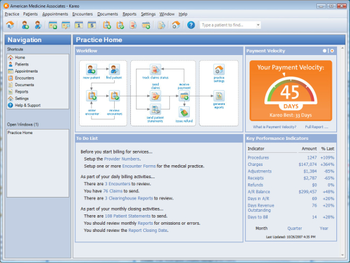 Kareo screenshot