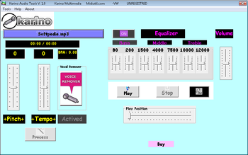 Karino Audio Tools screenshot