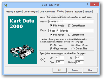 Kart Data 2000 screenshot 4