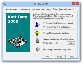Kart Data 2000 screenshot 5