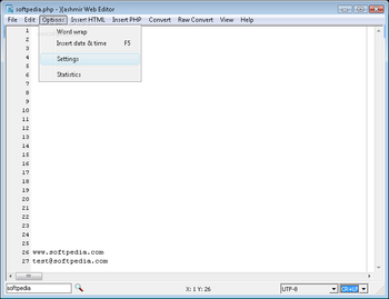 Kashmir Web Editor screenshot 2