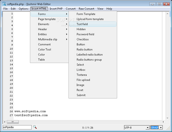 Kashmir Web Editor screenshot 3