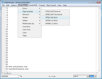 Kashmir Web Editor screenshot 4