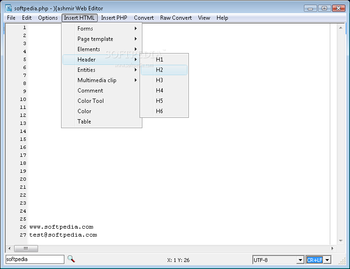 Kashmir Web Editor screenshot 5