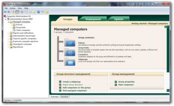 Kaspersky Administration Kit screenshot 4