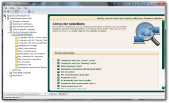 Kaspersky Administration Kit screenshot 7