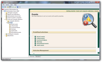 Kaspersky Administration Kit screenshot 8