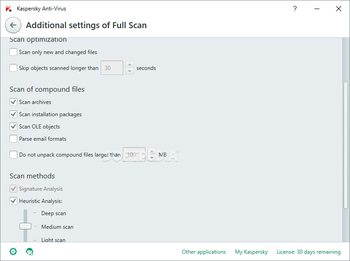 Kaspersky Anti-Virus screenshot 20